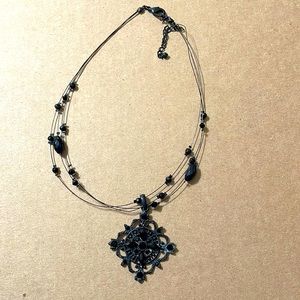 Black necklace